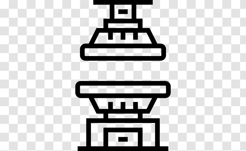 Column Machine Press - Symbol - Power Plants Transparent PNG