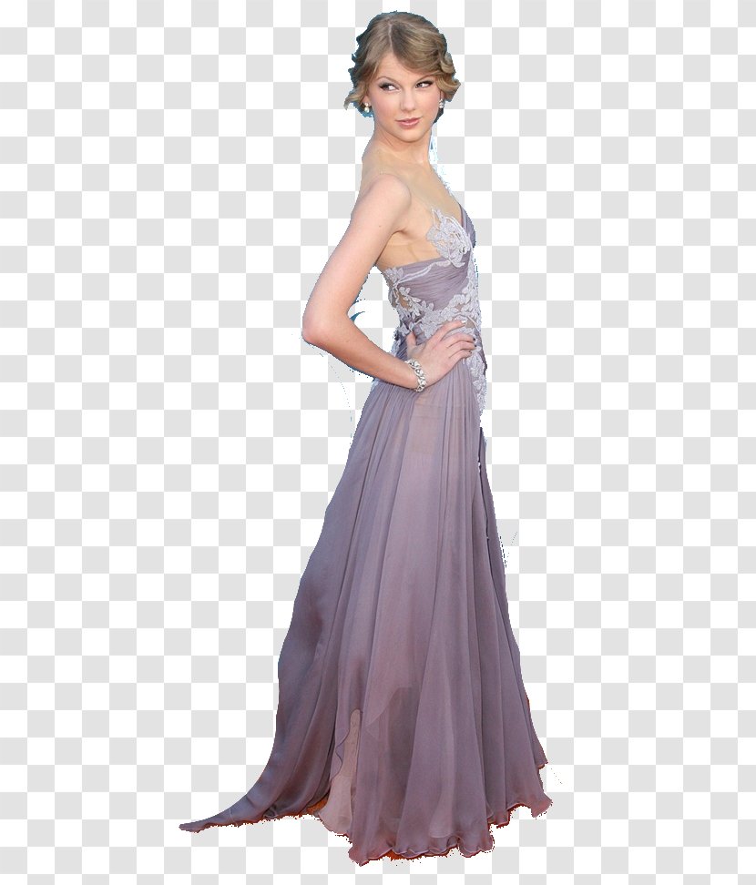 Gown Cocktail Dress Shoulder Satin - Frame - Taylor Swift Red Carpet Transparent PNG