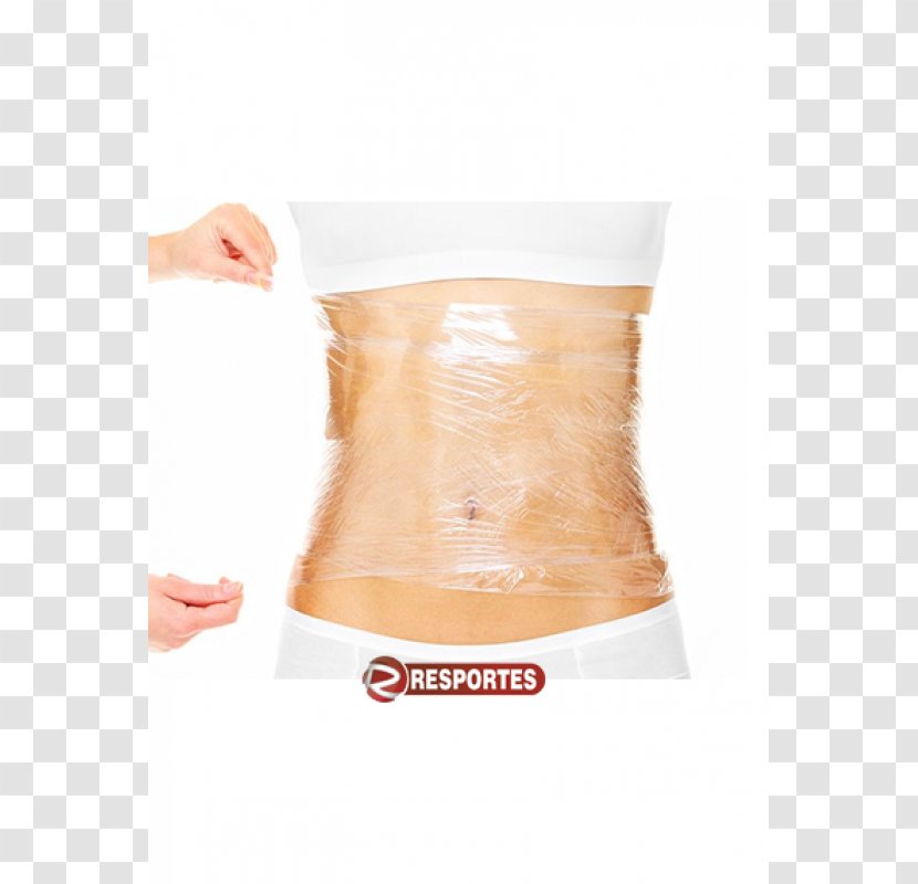 Mud Wrap Weight Loss Abdominal Obesity Human Body - Silhouette - Rolo De Filme Transparent PNG