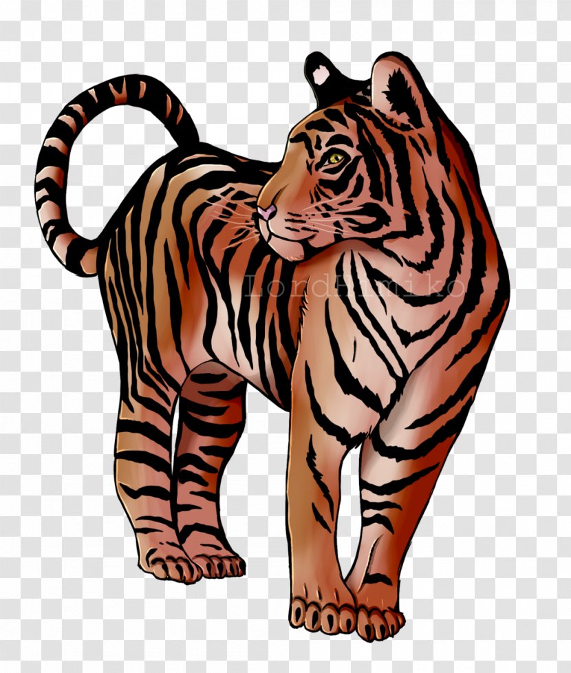 Tiger Cat Wildlife Clip Art Transparent PNG