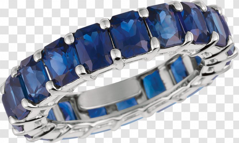 Sapphire Silver Wedding Ceremony Supply Bracelet - Blue Transparent PNG