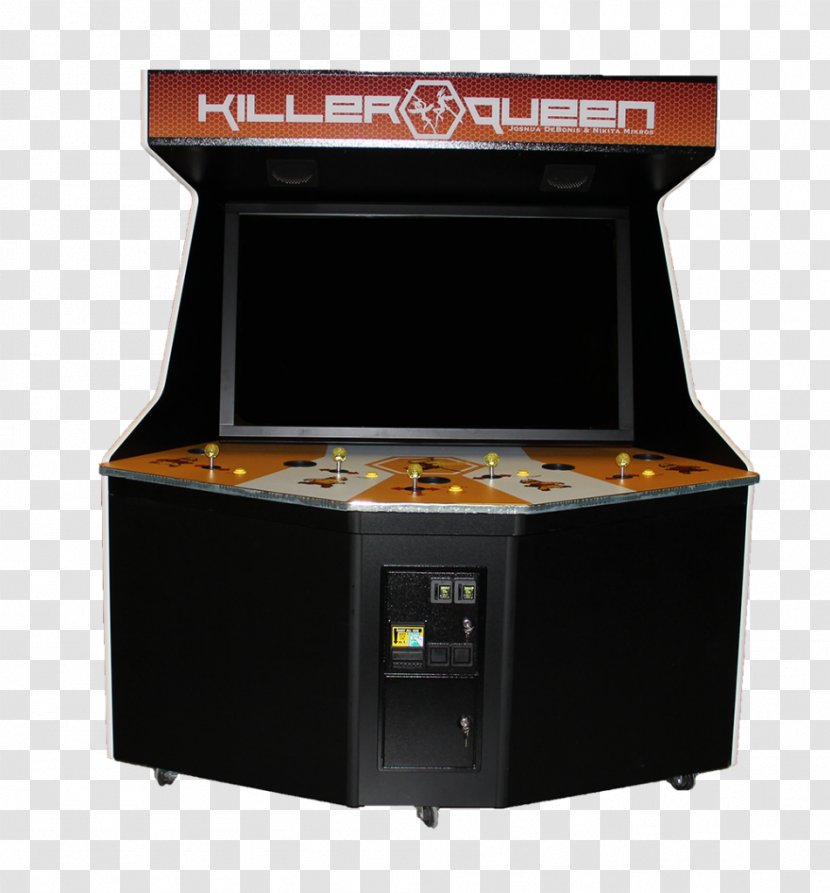 Killer Queen Arcade Game Video Joystick Electronics - Jojo Transparent PNG