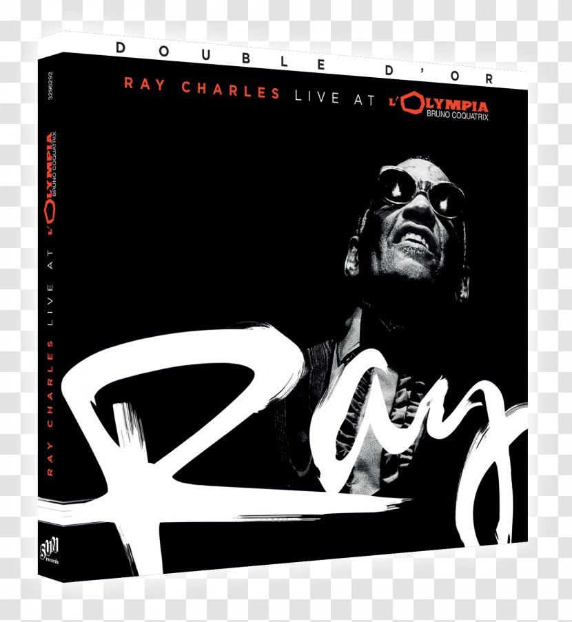 À L'Olympia Live At DVD Compact Disc Album - Ray Charles Transparent PNG