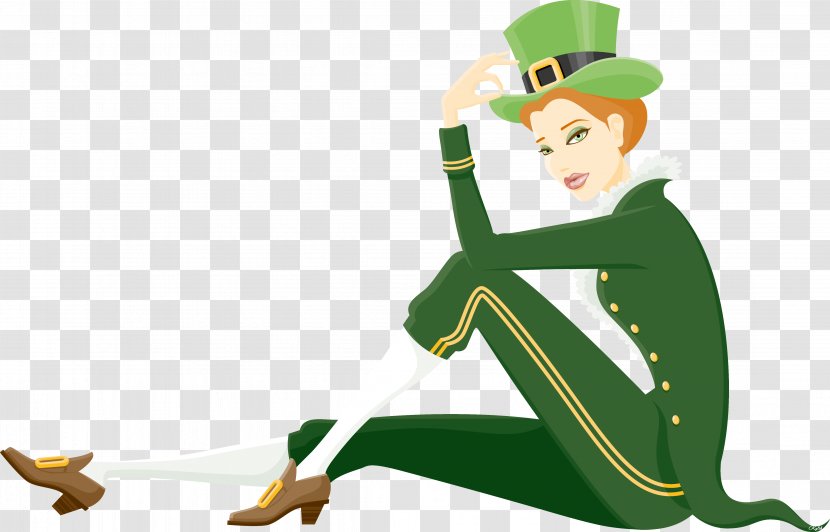 Saint Patrick's Day Irish People Greeting Morning Clip Art Transparent PNG