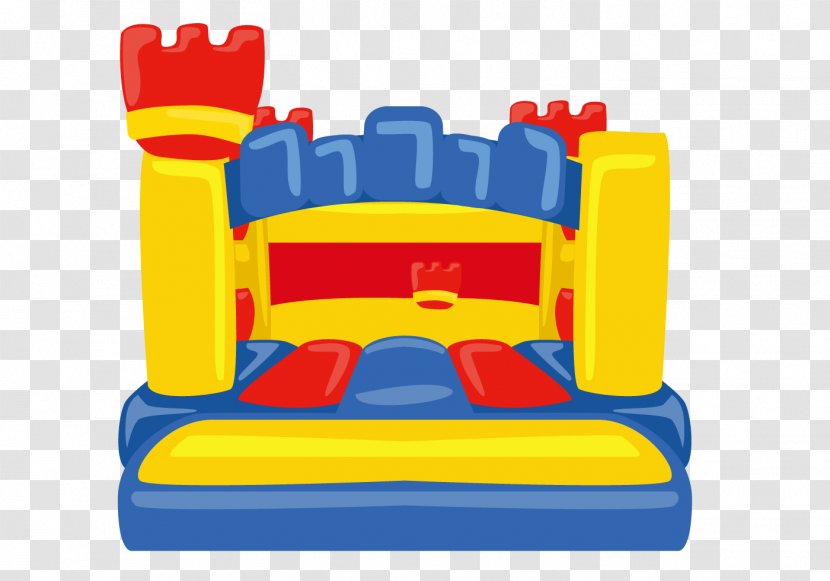 Trampoline Inflatable Castle Euclidean Vector - Furniture - Amusement Park Transparent PNG