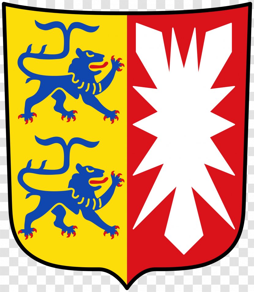 Schleswig, Schleswig-Holstein States Of Germany Coat Arms - Schleswig Schleswigholstein - History Geography Posters Transparent PNG