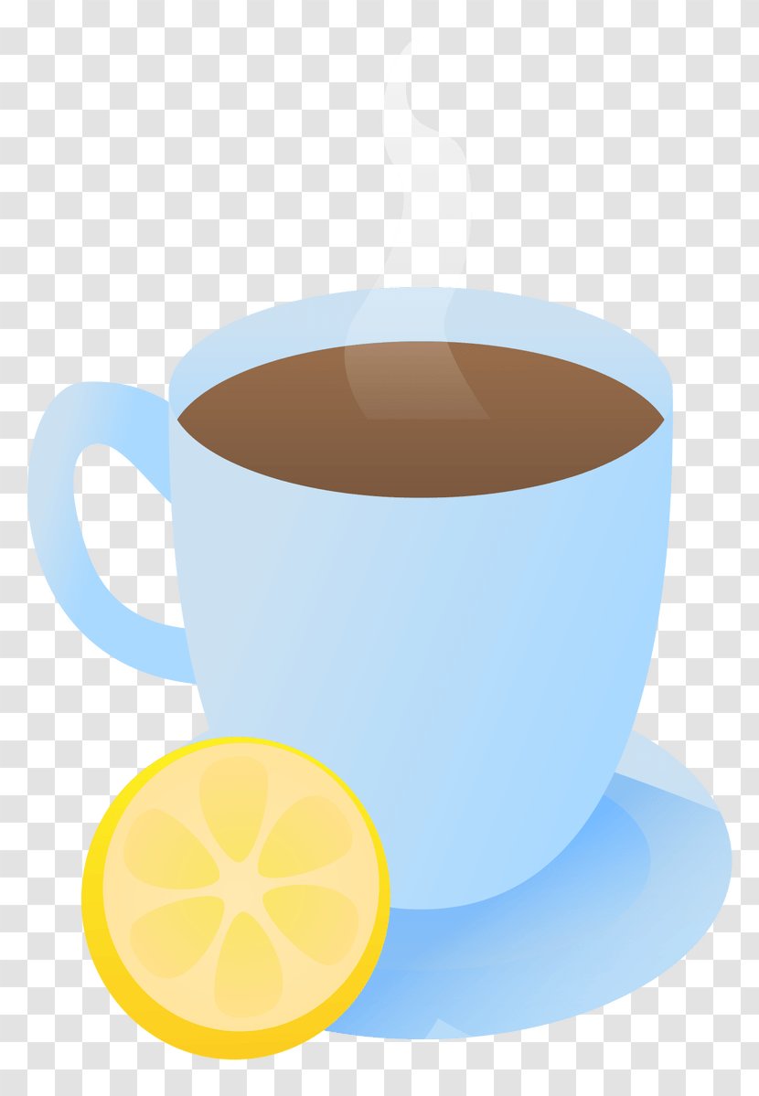 Coffee Cup Earl Grey Tea Mug - Food - Lemon And Transparent PNG