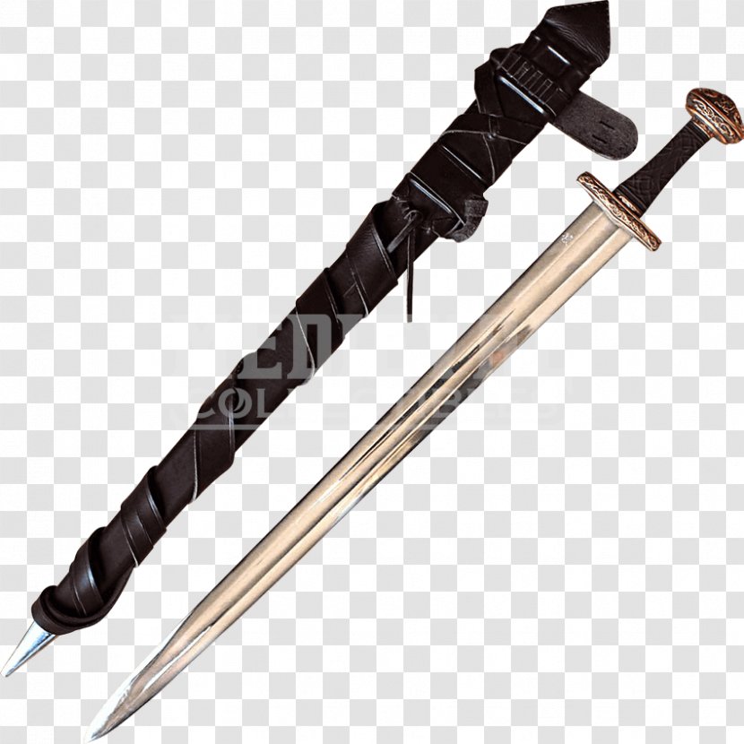 Viking Sword Dagger Norsemen - Baldric Transparent PNG
