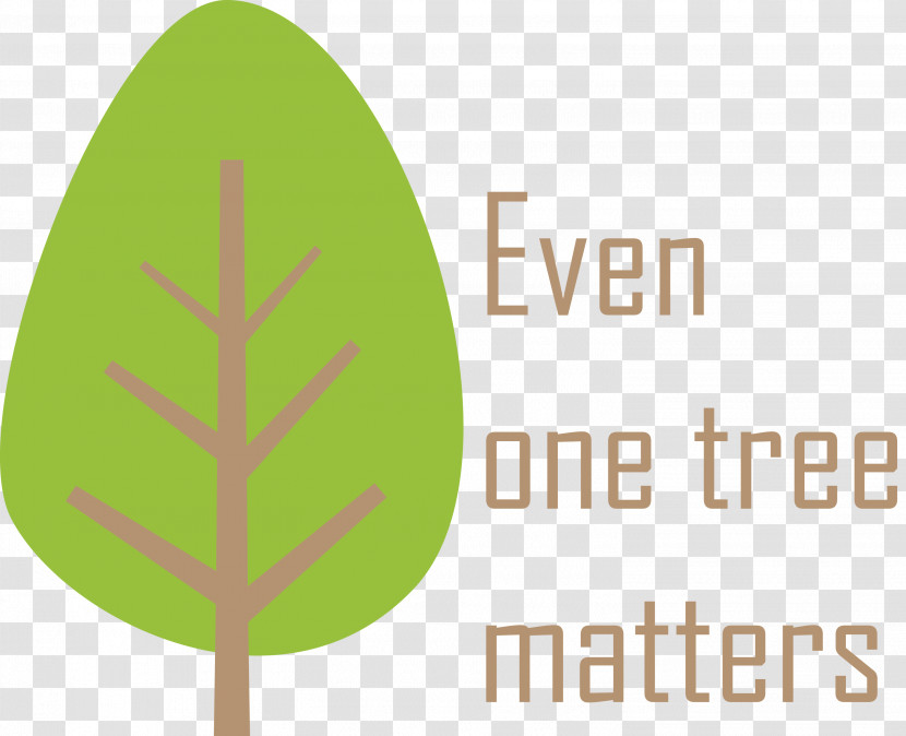 Even One Tree Matters Arbor Day Transparent PNG
