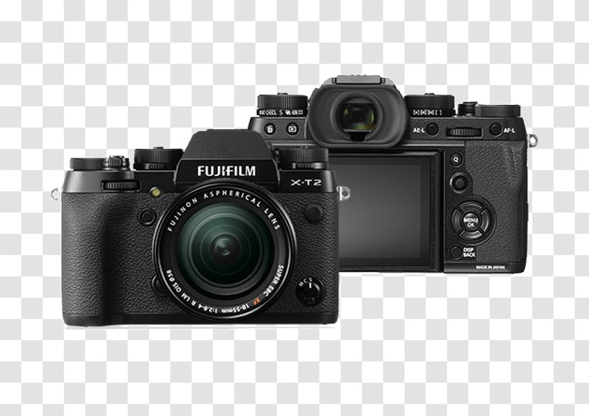 Fujifilm X-T20 Fujinon XF 18-55 Mm F/2.8-4.0 R LM OIS Camera - Reflex Transparent PNG