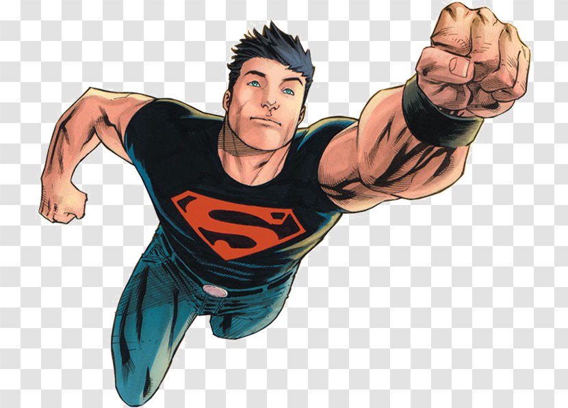 Superboy Superman Clark Kent Wally West Comics - Muscle Transparent PNG