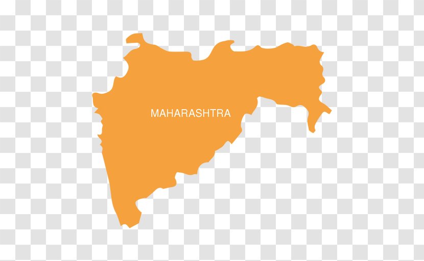 Maharashtra Blank Map Road Vector - Cartography Transparent PNG