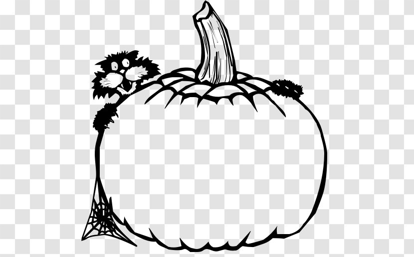 Pumpkin Seed Jack-o'-lantern Template Clip Art - Drawing - Blank Clipart Transparent PNG