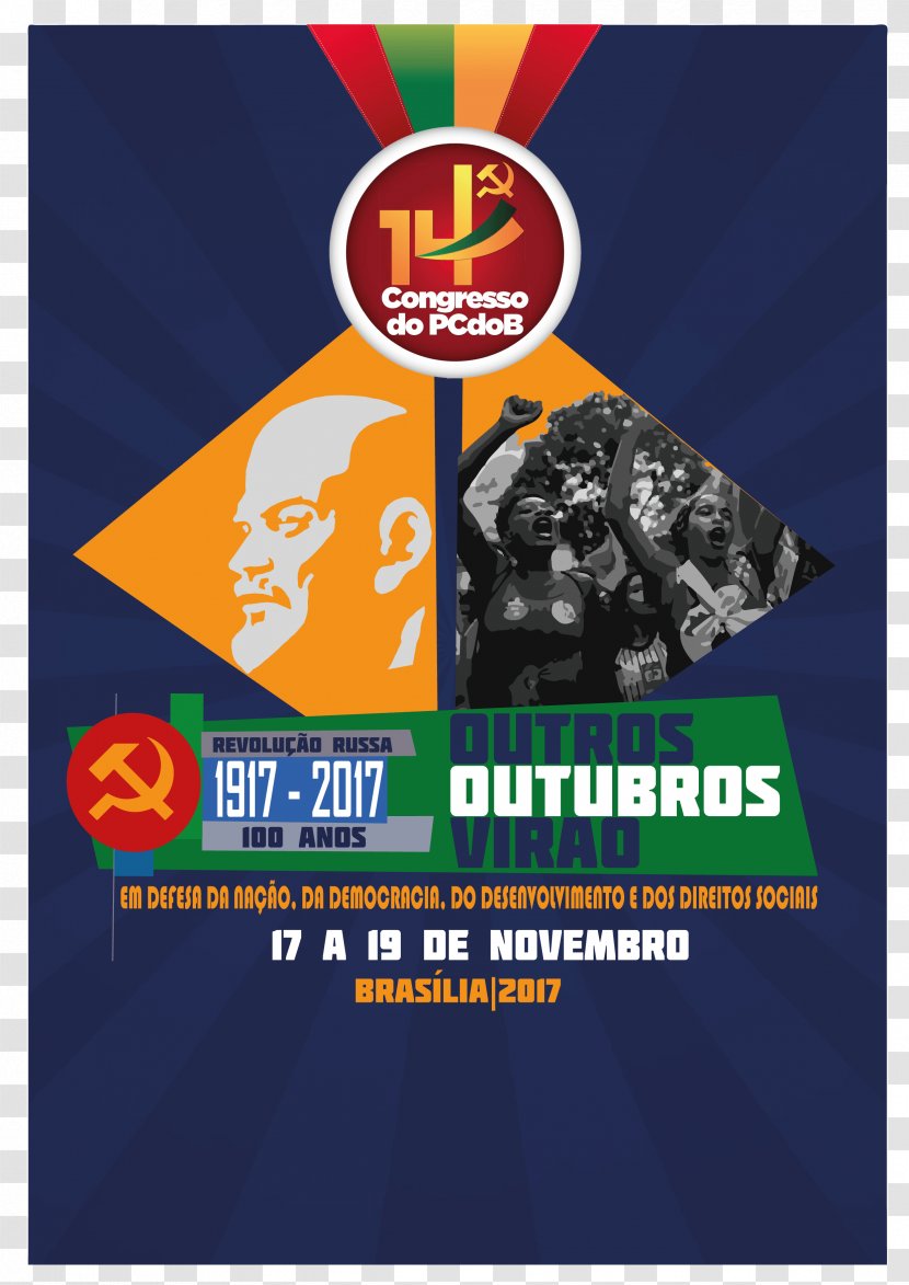 Communist Party Of Brazil National Congress Communism Political - Cartaz Transparent PNG