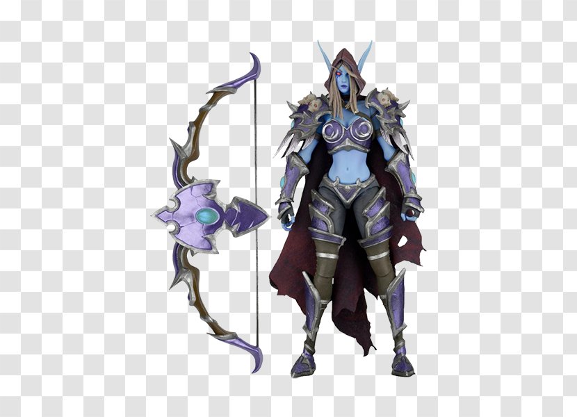 Heroes Of The Storm Sylvanas Windrunner Action & Toy Figures National Entertainment Collectibles Association World Warcraft - Illidan Stormrage Transparent PNG