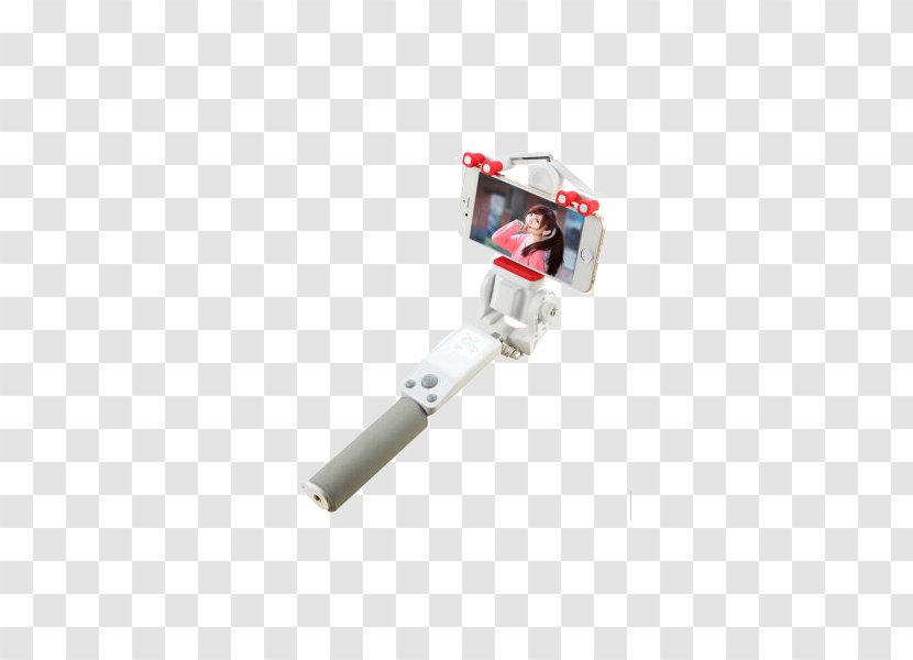 Selfie Stick Mobile Phone Bluetooth Remote Control - Meitu - Viken Wireless Self-timer Lever Rotating White Transparent PNG