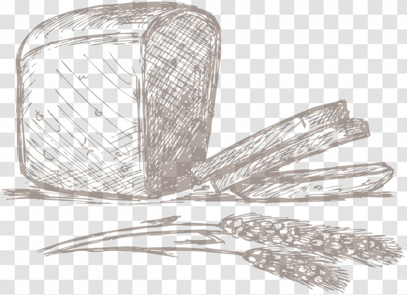 Rye Bread Bakery Drawing - Baking Tool Transparent PNG