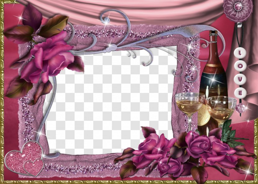 German Shepherd Picture Frames Desktop Wallpaper - Lilac - Photoshop Transparent PNG