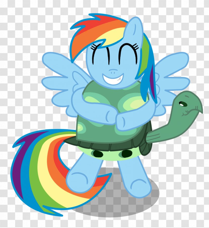Rainbow Dash My Little Pony Derpy Hooves Equestria - Vertebrate - Drawing Transparent PNG