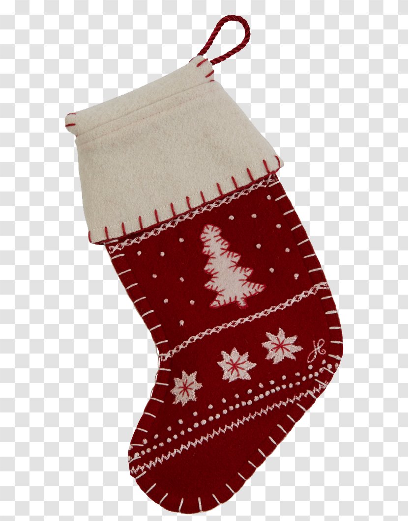 Christmas Stocking Decoration Tree - Party - HD Transparent PNG
