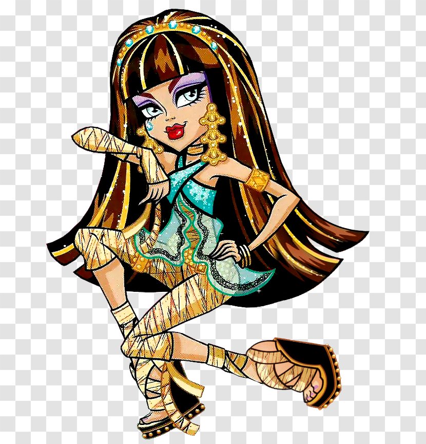 Monster High Cleo De Nile Doll Barbie - Mummy Transparent PNG