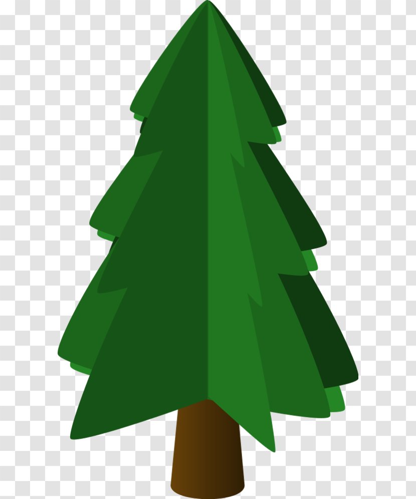 Christmas Tree Fir Clip Art - Pine - Coconut Clipart Transparent PNG