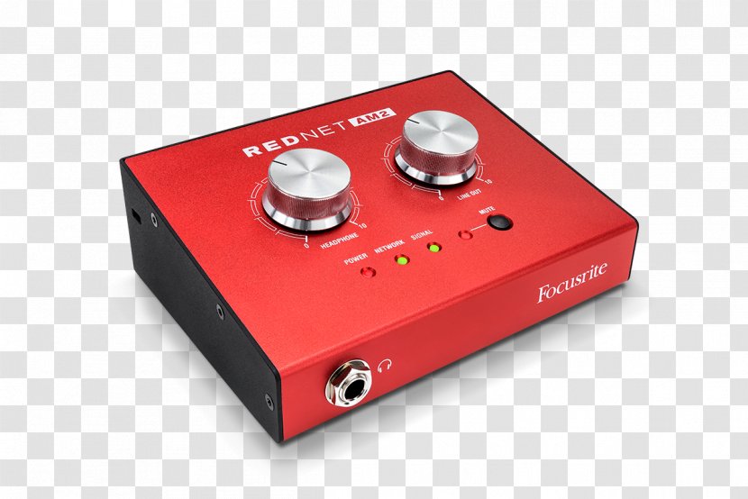 Microphone Focusrite RedNet 1 Dante Audio - Preamplifier - Stereo European Wind Frame Transparent PNG