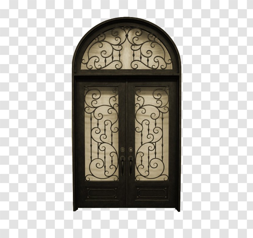 Window Iron Arch Sidelight Door Transparent PNG
