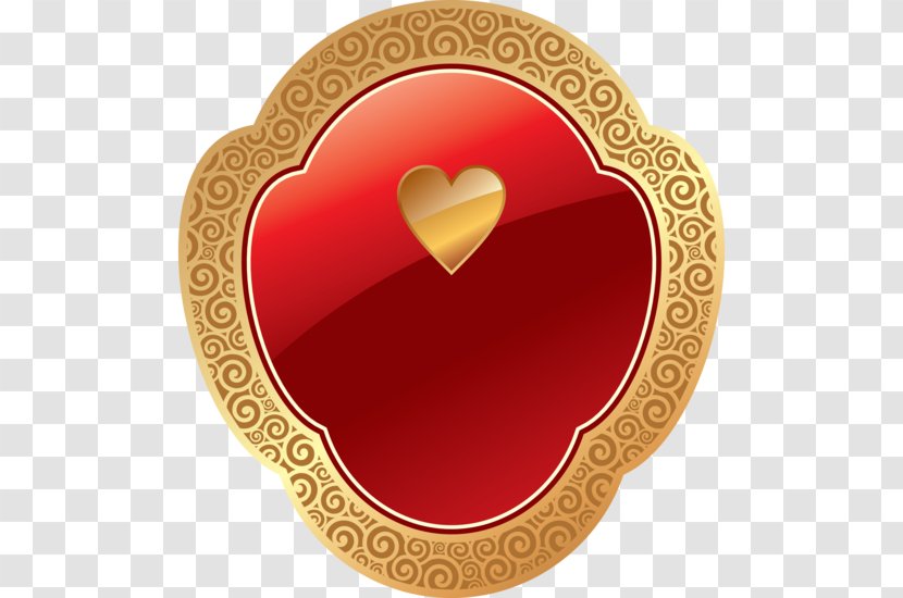 Logo Vignette Yandex Search Seal - Heart - 22 Vignettes Transparent PNG