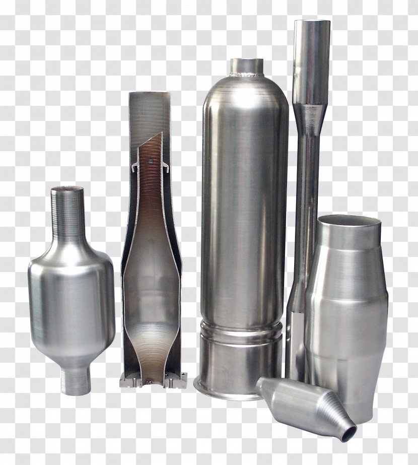 Niles Fontijne Grotnes, Inc. Forming Metal Spinning Glass Bottle - Cylinder Transparent PNG