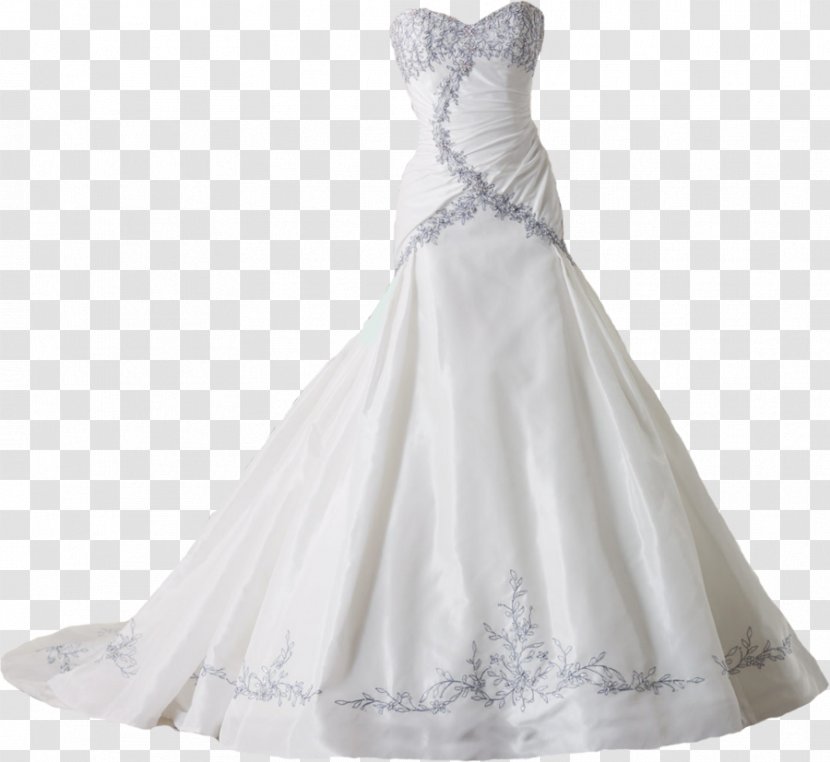 Wedding Cake Dress White - Gown Transparent PNG