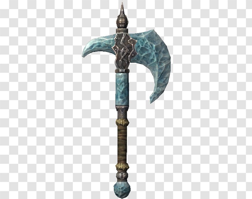 The Elder Scrolls V: Skyrim – Dragonborn Battle Axe Weapon War Hammer - Mace Transparent PNG