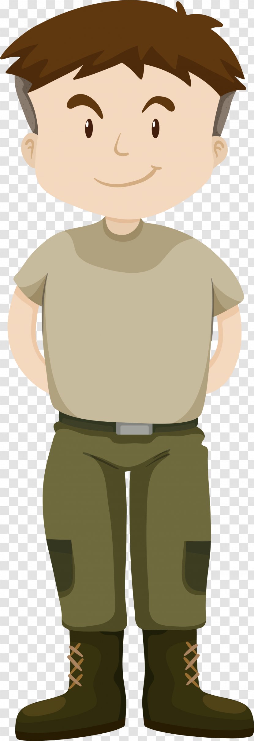 Soldier Royalty-free Cartoon - Child - Green Soldiers Transparent PNG