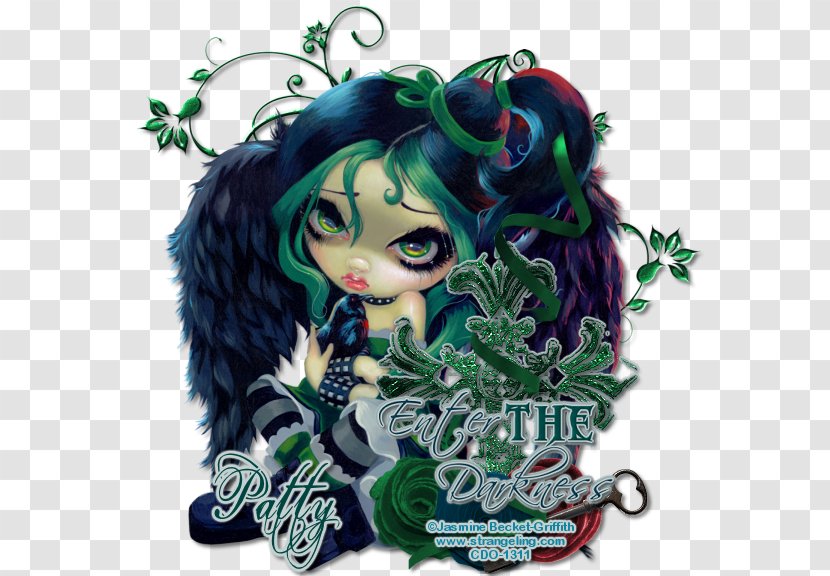 Strangeling: The Art Of Jasmine Becket-Griffith Artist Image Painting - Digital Transparent PNG