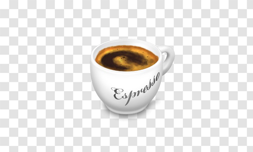 Espresso Coffee Cafe Latte Cappuccino - Doppio Transparent PNG