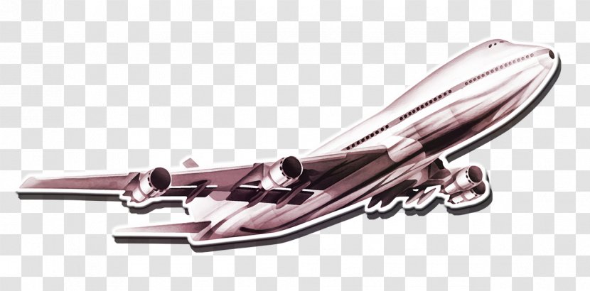 Airplane Air Travel Cartoon - Aviation - Aircraft Painted Image Transparent PNG