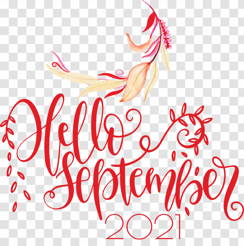 Hello September September Transparent PNG