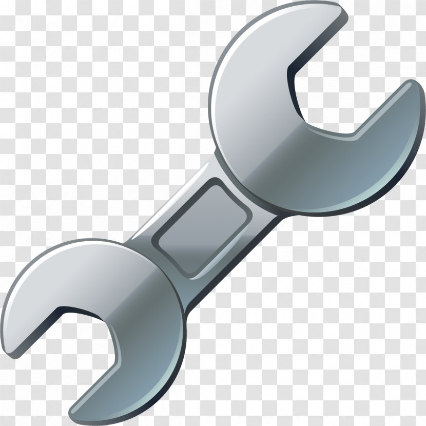 Wrench Cartoon - Rgb Color Model - Grey Spanner Transparent PNG