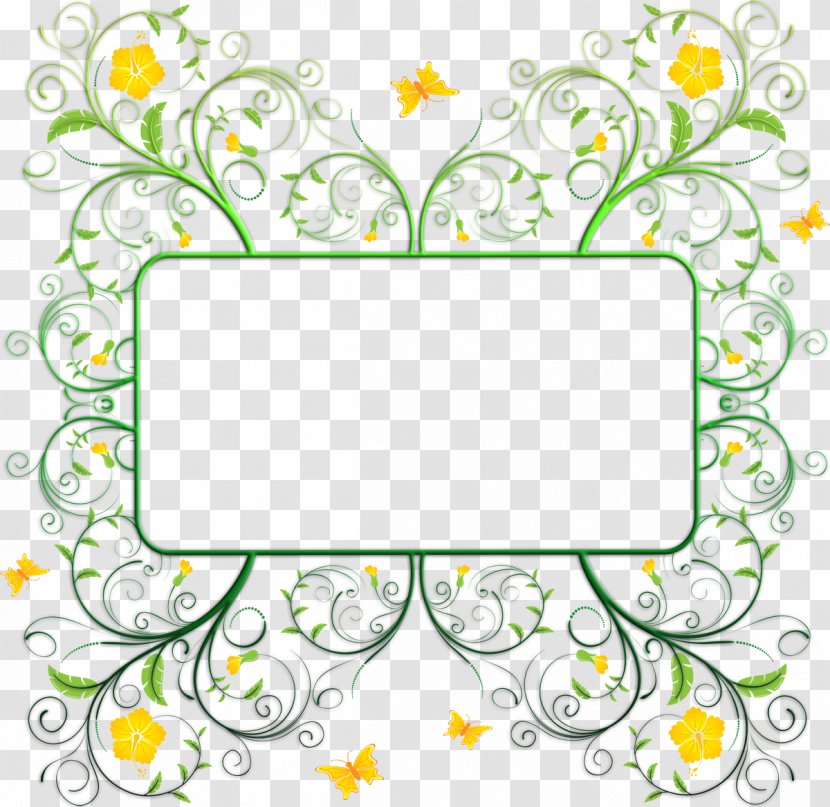 Flower Picture Frames Hibiscus Clip Art - Kilobyte Transparent PNG