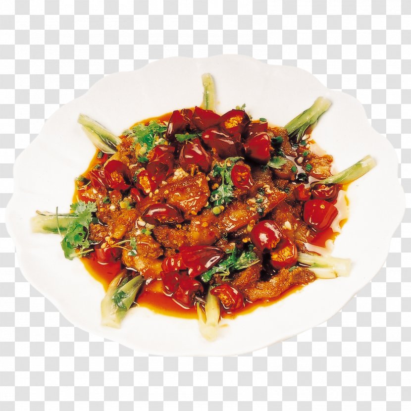 Sichuan Cuisine Twice Cooked Pork Chinese Hot Pot - Sausage Transparent PNG