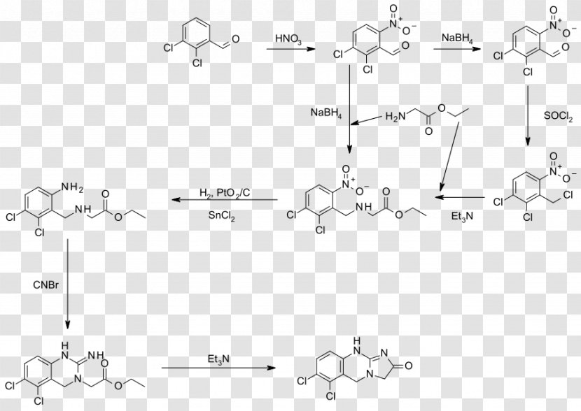 Anagrelide Chemical Synthesis Pharmaceutical Drug Imatinib Amrinone - Frame Transparent PNG