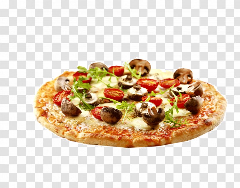 Sicilian Pizza California-style Fast Food Italian Cuisine - Pepperoni Transparent PNG