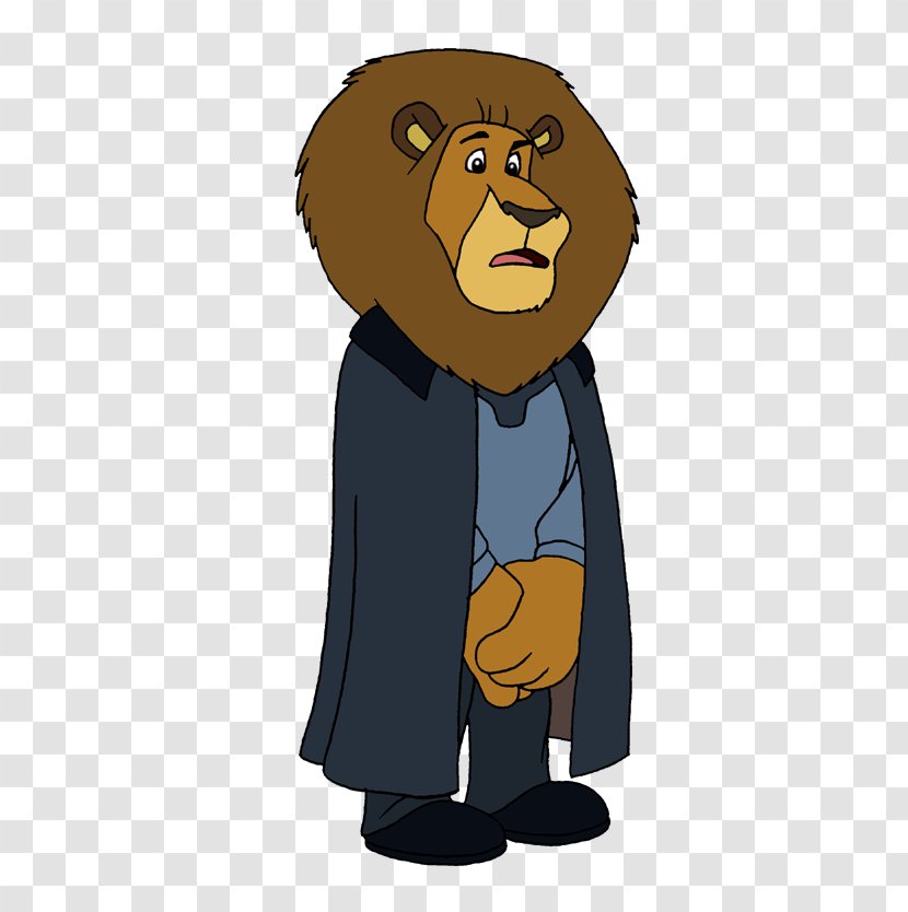 Bear Cartoon - Lion - Animation Transparent PNG