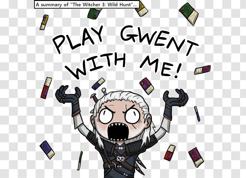 Gwent: The Witcher Card Game 3: Wild Hunt Geralt Of Rivia Ciri - Flower - Gambling Fun Addiction Transparent PNG