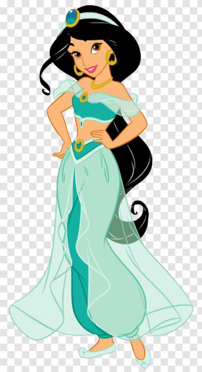 Princess Jasmine Ariel Aladdin Princesas Rapunzel - Watercolor Transparent PNG