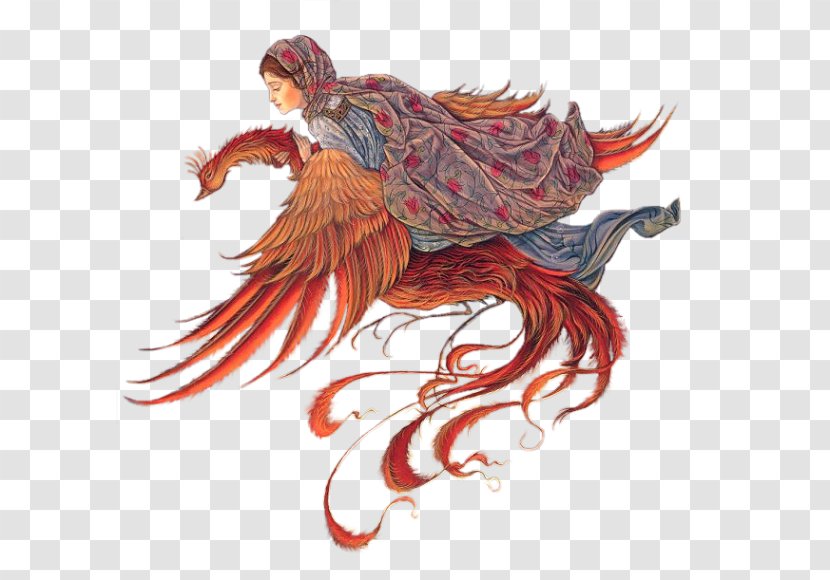 Legendary Creature Mythology Chicken Vermilion Bird - Galliformes Transparent PNG