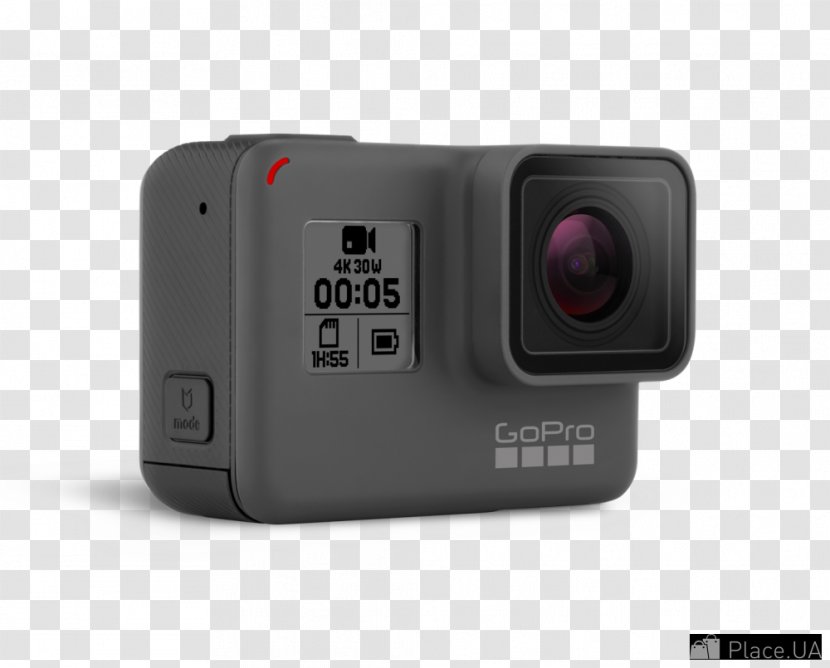 GoPro HERO5 Black Action Camera HERO4 Edition - Electronics Accessory Transparent PNG