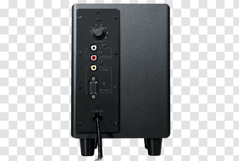 Logitech Loudspeaker Subwoofer Computer Speakers Phone Connector - Electronics - Knob Design Transparent PNG