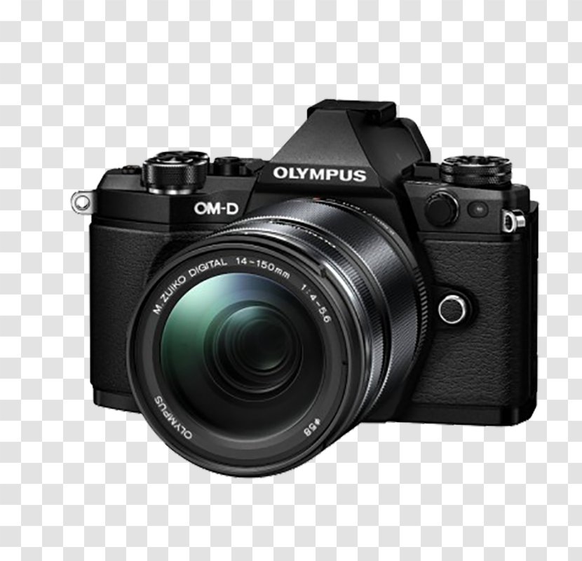 Olympus OM-D E-M5 Mark II Mirrorless Interchangeable-lens Camera Corporation Pen - Flash Photography - Lens Transparent PNG