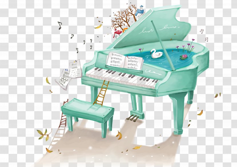 Piano Tuning Musical Instrument Ocarina - Heart - Illustration Transparent PNG